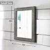 AAZZKANG Mirrors for Wall with Wooden Frame Rustic Wall Mirror Rectangular Decorative for Bedroom Bathroom Living Room Entryway Hanging view 2
