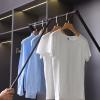 Drop Down Wardrobe Rails, Adjustable Width 17-23.6" Heavy Duty Wardrobe Lift Rails Organizer Storage System Closet Hanger Rods for Hanging Clothes (Size : (830-1150 mm) 32.6-45.2in) view 4