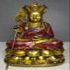 9.2" Brass & Cloisonne Enamel Ksitigarbha Bodhisattva Netherworld Leader Buddha Statue view 2