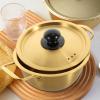 1 Set Stainless Steel Instant Noodle Pot Double Ear Pot Double Ear Instant Noodle Stock Ramen Non Stick Household Cookware Cooking Utensil Small Hot view 3