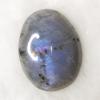 CAREG Natural Purple Labradorite Oval Pendant Spectrolite Healing Crystal Stone Necklace Charme DIY Jewelry Gift Home Decoration view 2