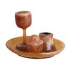 GIFTS PLAZA (D) Judaic Resin Havdallah Set for Shabbat (Brown) view 1