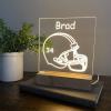 Football Personalized Night Light - Nursery Lamp, Creative Kids Bedroom Bedside Decoration for Boys & Girls, Baby Birthday Present view 1