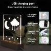 Football Personalized Night Light - Nursery Lamp, Creative Kids Bedroom Bedside Decoration for Boys & Girls, Baby Birthday Present view 2