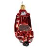 Holyart Blown Glass Christmas Ornament, red Scooter view 4