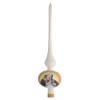 Holyart Tree Topper Blown Glass John Paul II view 1