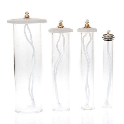 Holyart Plexiglass Oil Cartridge for Plastic Candle, 27 mm (1.1 inc.)