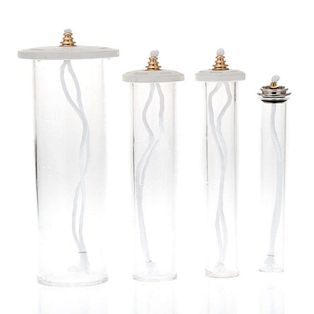 Holyart Plexiglass Oil Cartridge for Plastic Candle, 27 mm (1.1 inc.)
