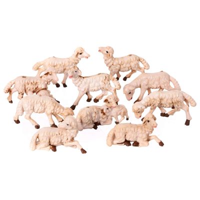 Holyart Nativity Scene Figurines, sheep10 cm, lot of 10