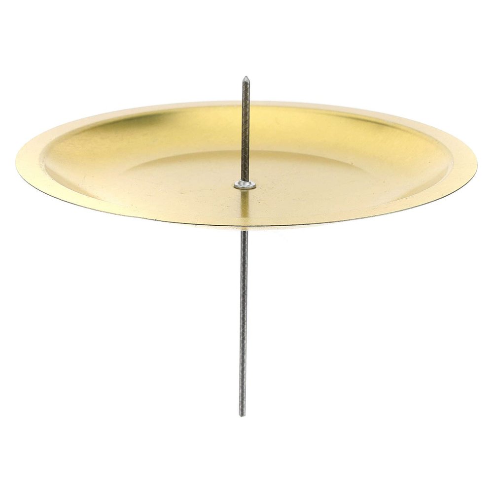 Candle Holders for Advent Wreath (4 pc Set) Golden diam. 10 cm