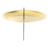 Candle Holders for Advent Wreath (4 pc Set) Golden diam. 10 cm view 1