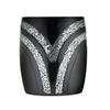 Popular Bath 2pc Sinatra Modern Bath Accessories Set Waste Basket & Tissue Box Modern Classic Contemporary Decorative Beautiful Designs Bathroom Decor Set for Home Luxury Bath Set view 2