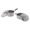 Holyart Home Accessories Miniatures: Steel Pots with Covers Diameter 2 cm view 2