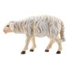 White Sheep Looking Forward, 9 cm Nativity Rainell, in Painted Valgardena Wood view 3