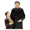 Holyart Statue of Don Bosco and Dominic Savio, 20 cm in Resin view 2