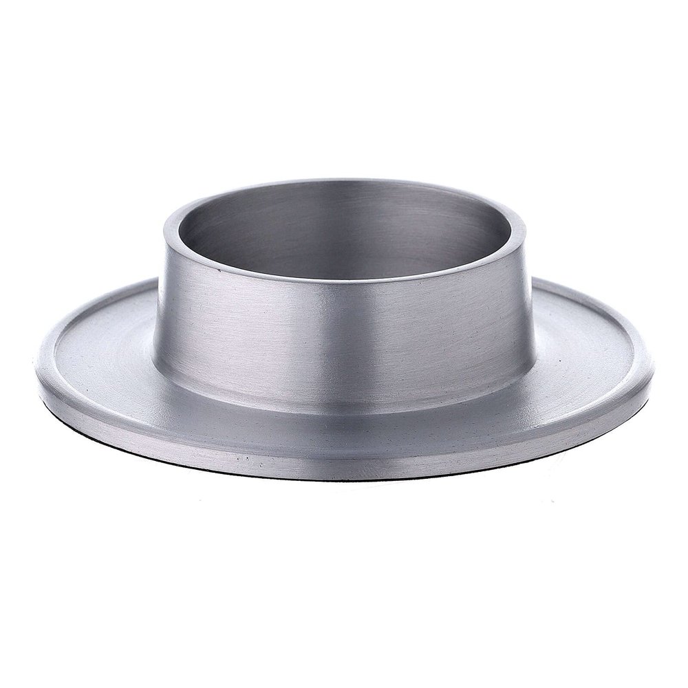 Aluminium Candle Holder with Satin Finish 2 3/4 in