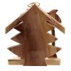 Christmas Tree Decoration Holy Family Silhouette of Bethlehem Olive Wood 7 cm view 4