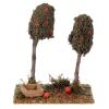 Holyart Nativity Scene Orange Trees 15x15x10cm view 1