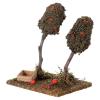 Holyart Nativity Scene Orange Trees 15x15x10cm view 2