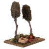 Holyart Nativity Scene Orange Trees 15x15x10cm view 3