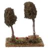 Holyart Nativity Scene Orange Trees 15x15x10cm view 4