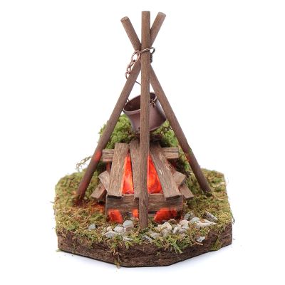 Holyart Setting with Bonfire Small Pot and Camp 230V