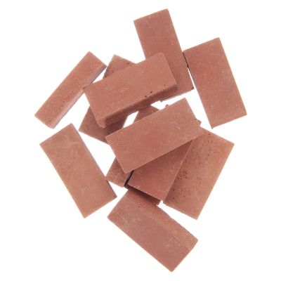 Resin Bricks Terracotta Colour 12 Pieces Set