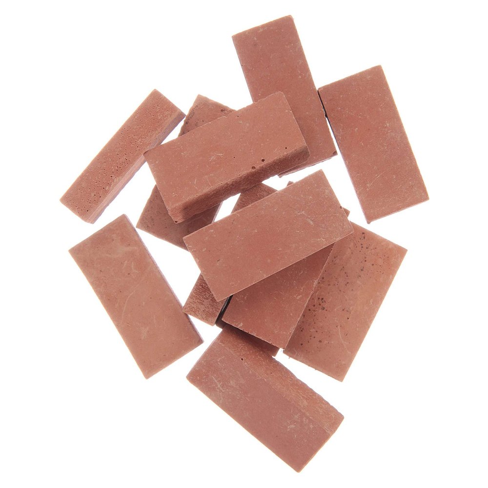 Resin Bricks Terracotta Colour 12 Pieces Set