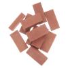 Resin Bricks Terracotta Colour 12 Pieces Set view 1