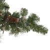 32" Pre-Lit Artificial Frosted Mixed Pine Christmas Snowflake Wreath view 3