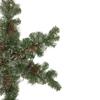 32" Pre-Lit Artificial Frosted Mixed Pine Christmas Snowflake Wreath view 4