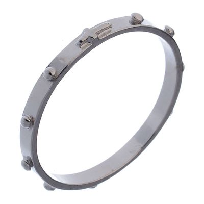 Holyart Single Decade Ring, Classic in 925 Silver, 19 mm (0.748 inc.) - UK S