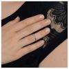 Holyart Single Decade Ring, Classic in 925 Silver, 19 mm (0.748 inc.) - UK S view 3