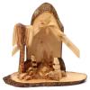 Holyart Olive Wood Stylized Nativity Scene from Bethlehem 20x20x10 cm view 1