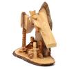 Holyart Olive Wood Stylized Nativity Scene from Bethlehem 20x20x10 cm view 2