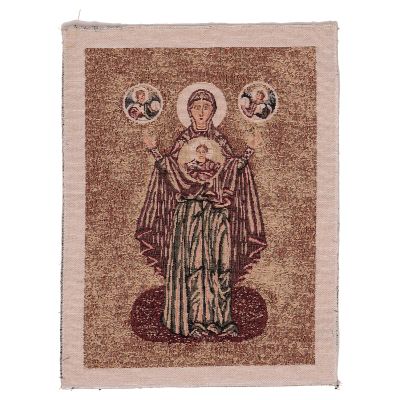 Holyart Mother of God Tapestry 12x17.5