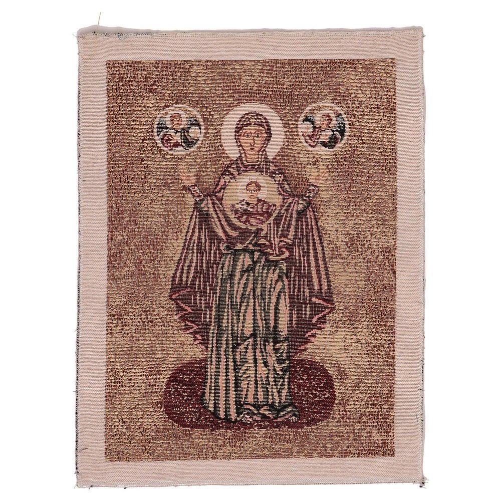 Holyart Mother of God Tapestry 12x17.5