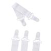 24 X Triangle Bed Sheet Mattress Holder Clips Fastener Grippers Suspender Straps view 2