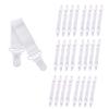 24 X Triangle Bed Sheet Mattress Holder Clips Fastener Grippers Suspender Straps view 3