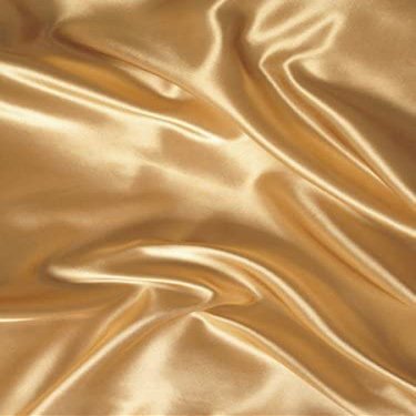 Gorgeous Home Linen 100% Mulberry Silk Duvet Cover Set- 3 Pieces - 22 Momme 6A Graded Mulberry Silk Set Three Quarter (48"X75") Gold Solid - with Zipper & Corner Ties, OekoTex Certified