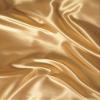 Gorgeous Home Linen 100% Mulberry Silk Duvet Cover Set- 3 Pieces - 22 Momme 6A Graded Mulberry Silk Set Three Quarter (48"X75") Gold Solid - with Zipper & Corner Ties, OekoTex Certified view 1
