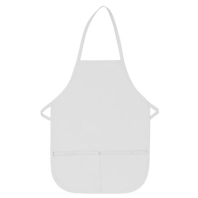 100% Made in The USA Commercial Quality 65/35 Poly/Cotton 2-Pocket Child Aprons