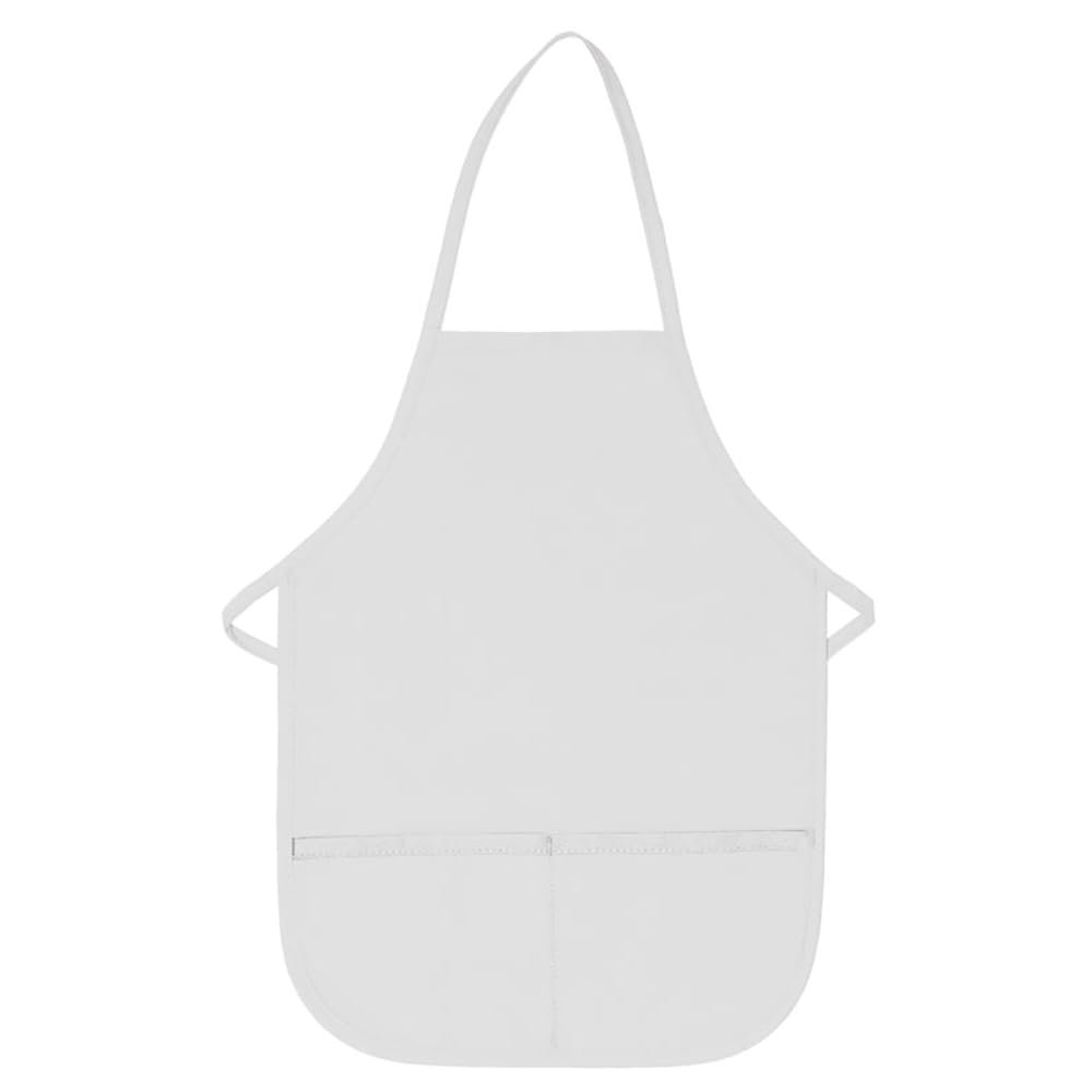 100% Made in The USA Commercial Quality 65/35 Poly/Cotton 2-Pocket Child Aprons