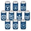 10 Pack Can Cooler Sleeves - Boat Party Favors - Nautical Party Decorations, Accessories - Funny Beer Cooler view 3