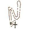 Holyart Ghirelli Rosary in Golden Wood 8x5mm view 4