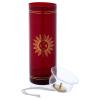 Holyart Red Glass for Sanctuary lamp with IHS Symbol 8 in view 2