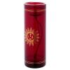 Holyart Red Glass for Sanctuary lamp with IHS Symbol 8 in view 3