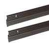 Frost King B59/36H Premium Aluminum and Vinyl Door Sweep 1-5/8-inch by 36-inches, Brown - 2-Pack view 1