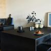 VEELIKE Black Brushed Stainless Steel Contact Paper for Kitchen Appliances 15.7''x118'' Black Peel and Stick Wallpaper Waterproof Self Adhesive Contact Paper for Countertops Cabinets Fridge Dishwasher view 4