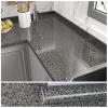 VEELIKE 15.7''x 118'' Granite Contact Paper for Kitchen Countertops Waterproof Marble Contact Paper Peel and Stick for Bathroom Counter Top Self Adhesive Vinyl view 1